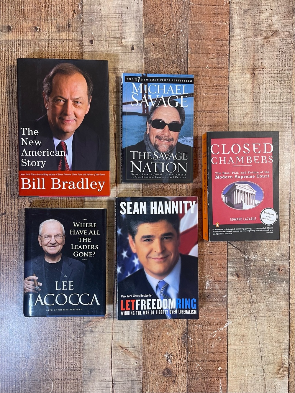 Political Memoir Nonfiction History Paperback Book Bundle Biography Politics